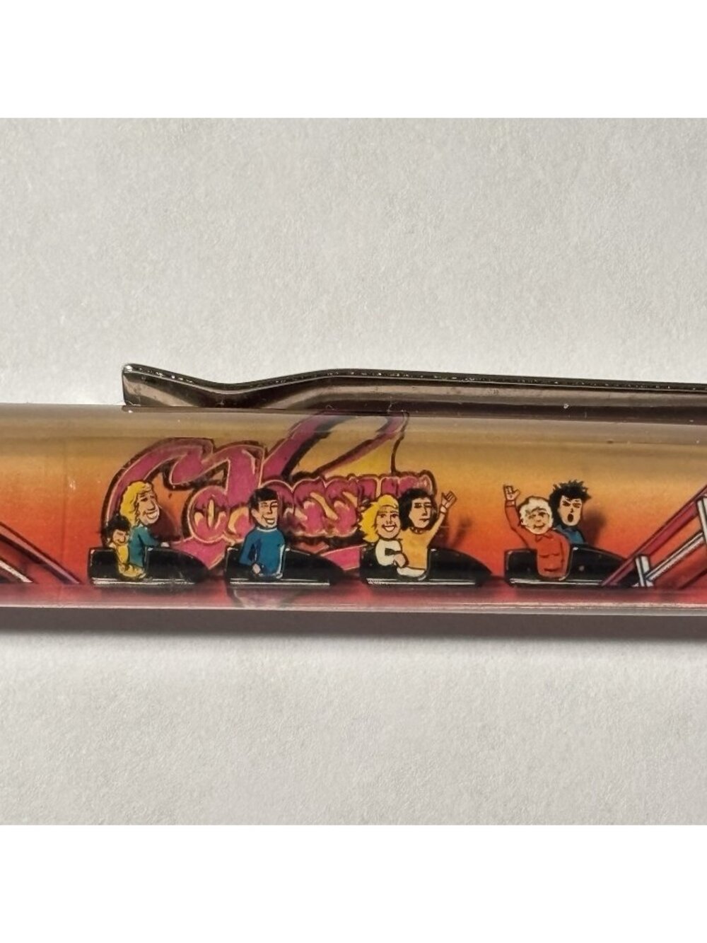 Six Flags Magic Mountain Colossus Ride Floaty Pen Amusement Theme Park Souvenir